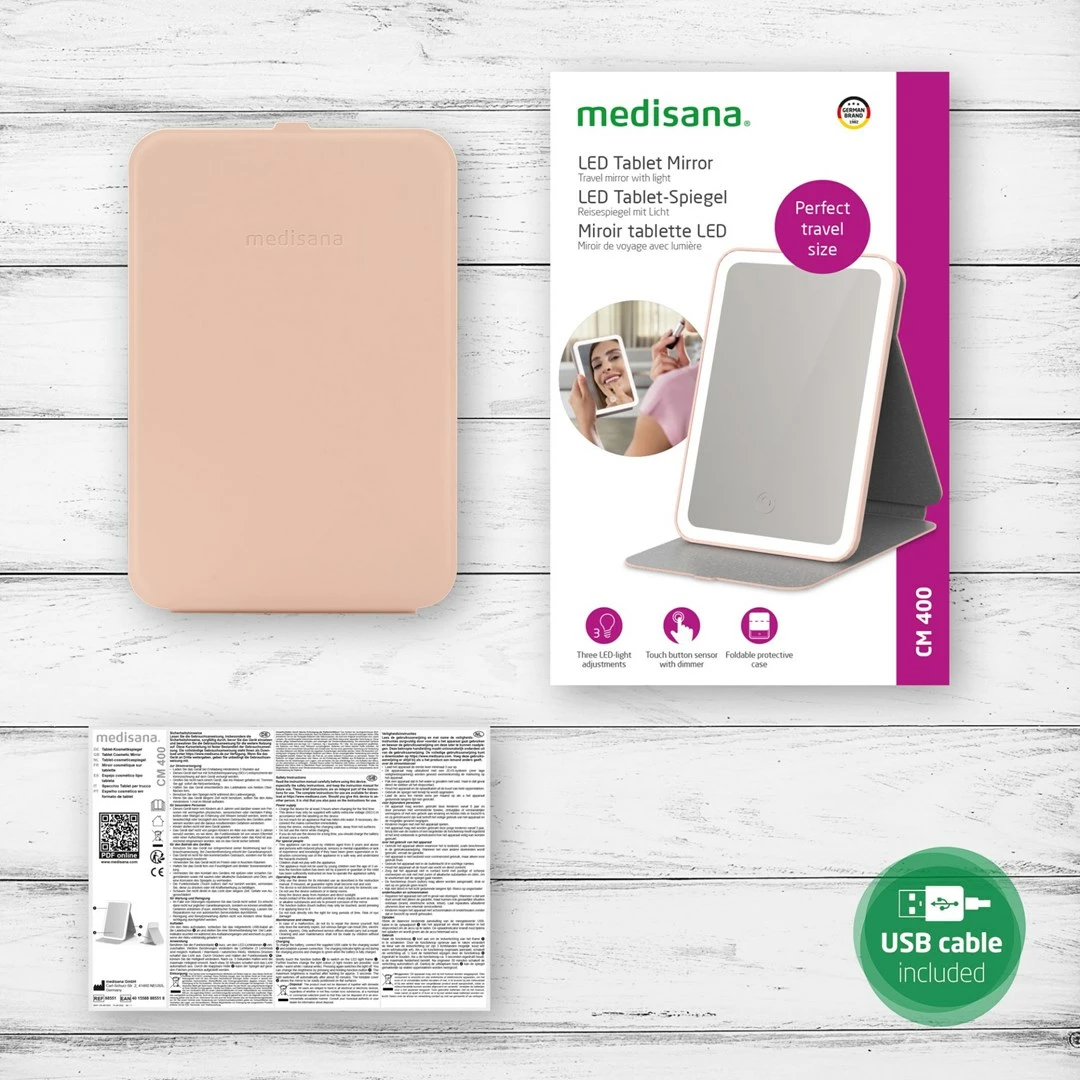 Kozmetično ogledalo Medisana CM 400 LED