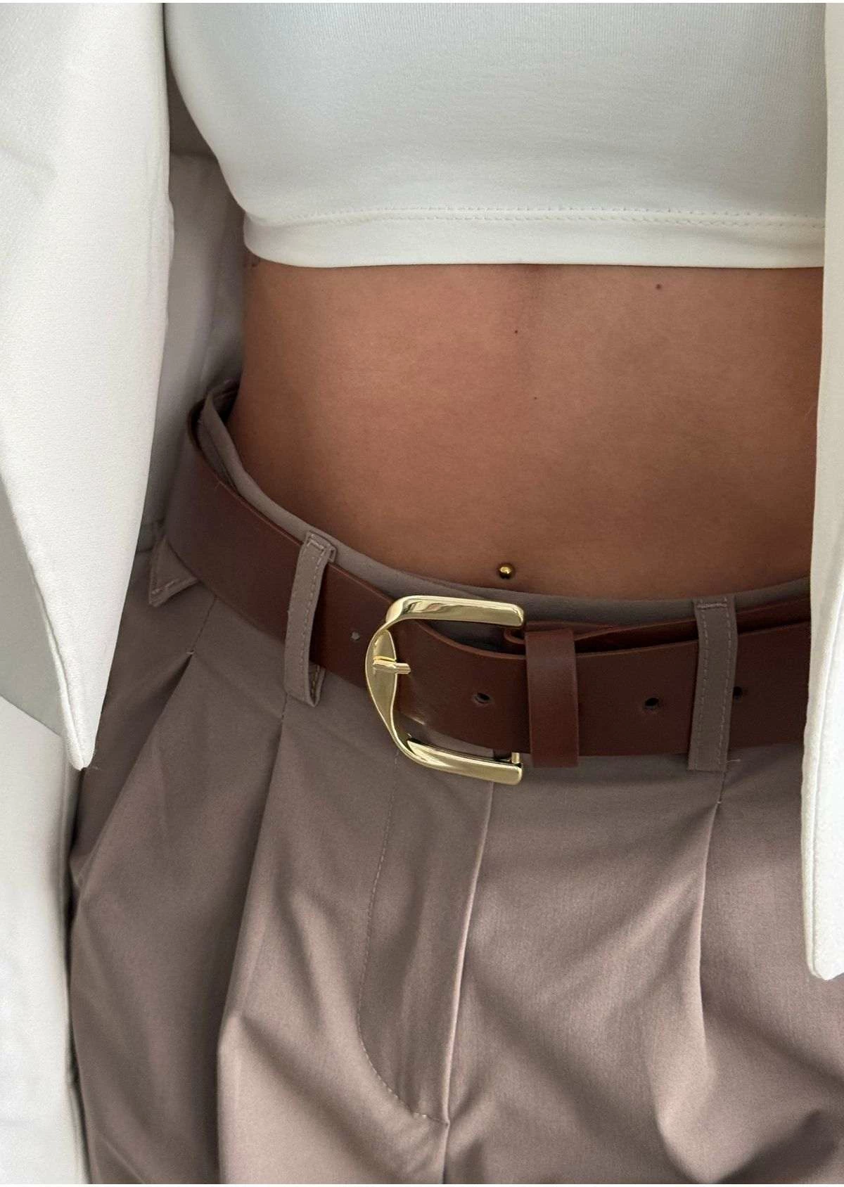 Pas Jumeon BELT-K01X, rjave barve