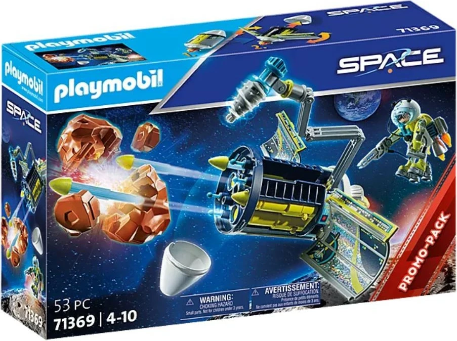 Komplet igrač Playmobil Space 71369 Meteor Destroyer, 53 kosov