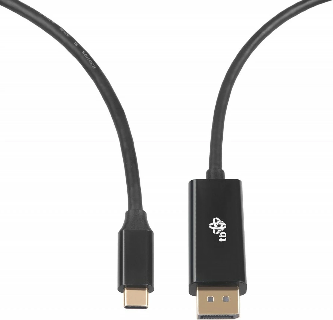 Kabel USB-C na DisplayPort, TB AKTBXVDUSBCDP2B, 2 m, črn