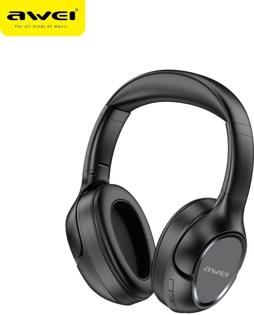 Brezžične slušalke AWEI A770BL, over-ear, Bluetooth, črne