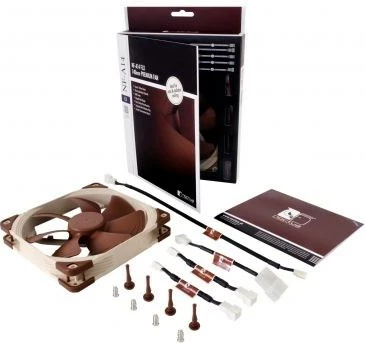 Ventilator za ohišje 14 cm, bronast — Noctua NOC-NF-A14-FLX