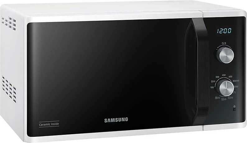 Kombinirana mikrovalovna pečica Samsung MG23K3614AW/EG, 23 L, 800 W, bela