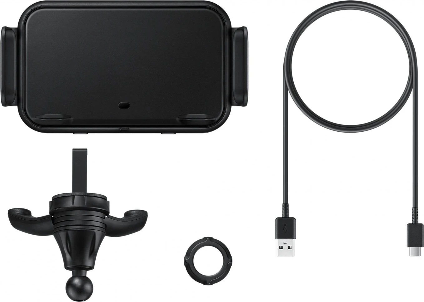 Brezžični polnilnik in držalo za telefon Samsung EP-H5300CB, 9W, črn