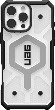 Zaščitni ovitek Pathfinder Clear MagSafe za iPhone 16 Pro Max, UAG, bel