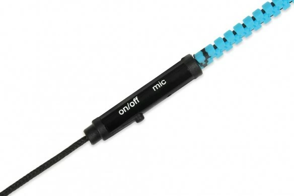 Slušalke in-ear z mikrofonom iBOX Z4 Zip, črno/modre