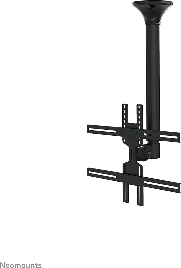 Stropni nosilec za TV/monitor Newstar FPMA-C400BLACK, 32–60 palcev, nastavljiva višina, črna
