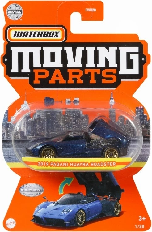 Kovinski igralni avtomobilček Action Cars 1:64, Matchbox, za zbiratelje in otroke, različne barve