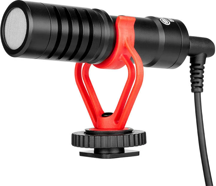 Mikrofon BOYA BY-MM1, kardioiden, brez baterije, črn