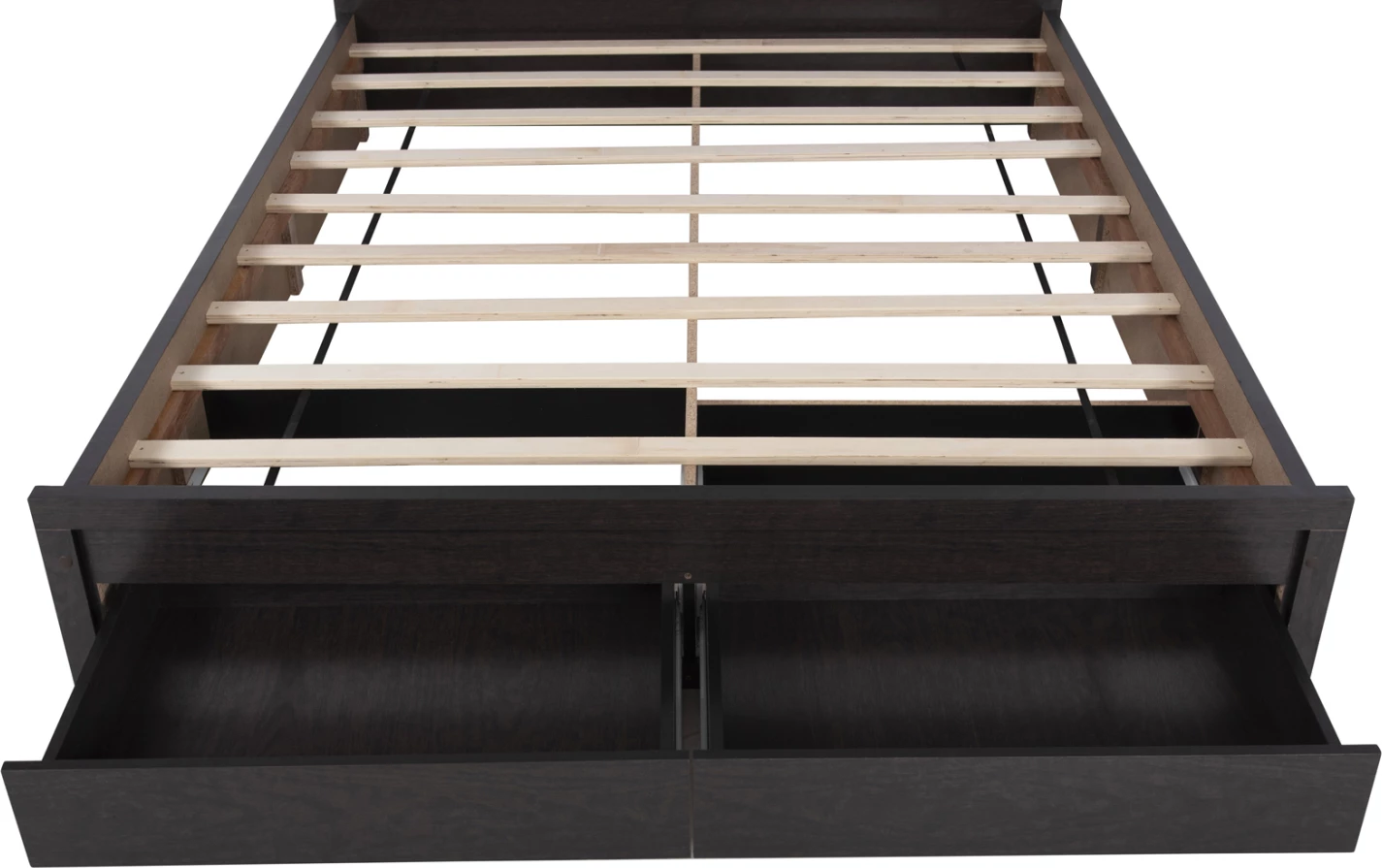 Postelja CAPRI FH599.11 z 2 predali - melamin v barvi wenge - za vzmetnico 140x200 cm