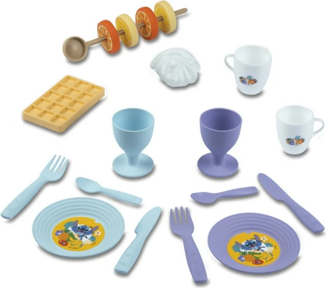 Igralni piknik komplet, 19 kosov, večbarven, Smoby Stitch