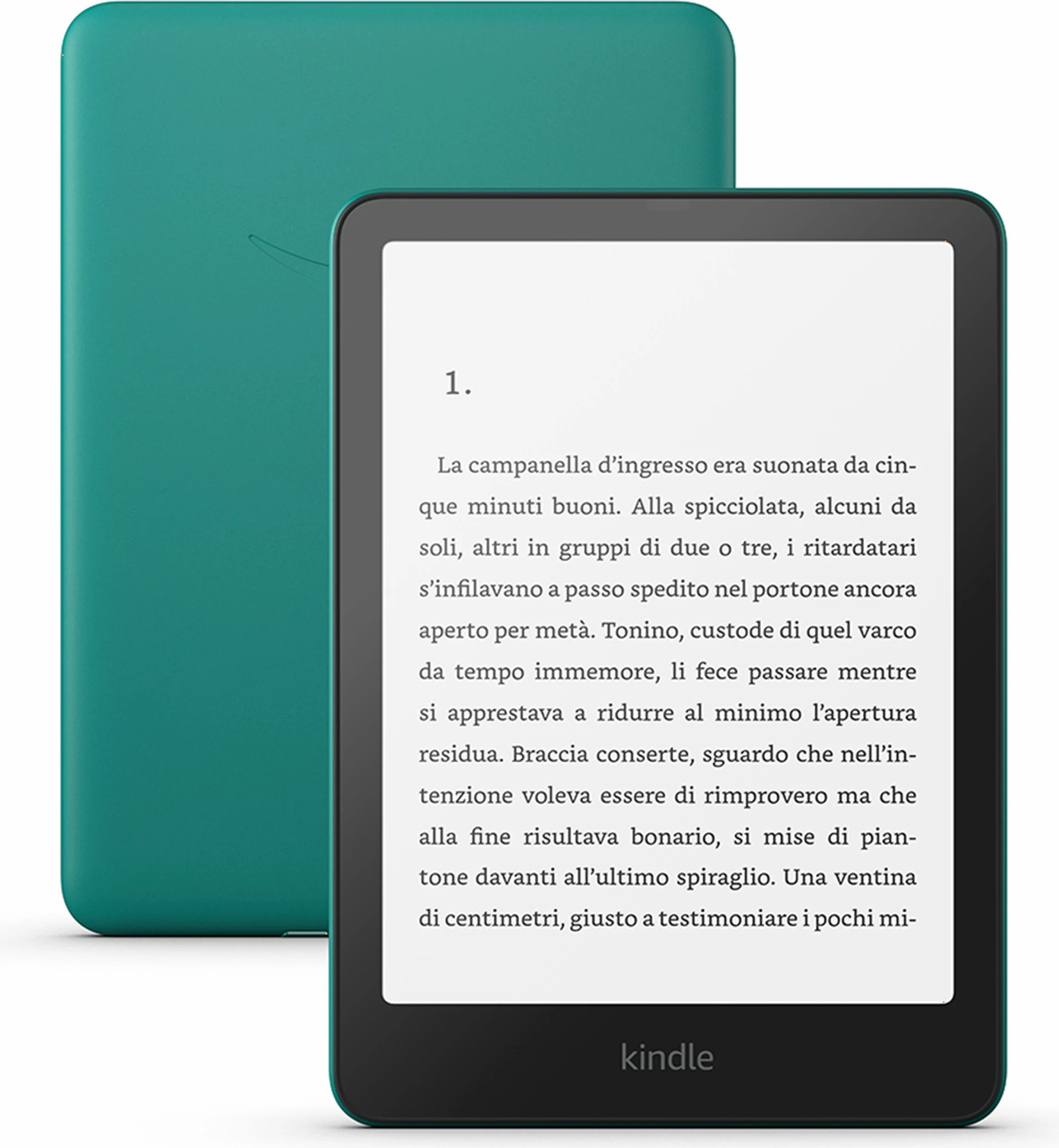 E-bralnik 7-palčni, 16 GB, Wi-Fi, Bluetooth, Amazon Kindle, zelen