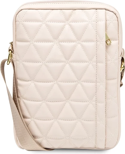 Torba za tablični računalnik 10", Guess GUTB10QLPK, quilted, rožnata