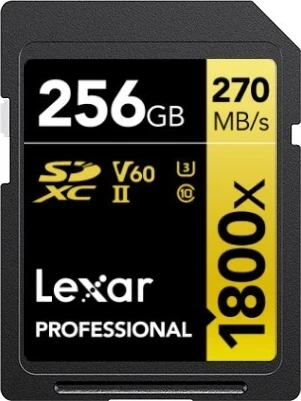 Karta za pomnilnik (SDXC) 256GB, Lexar Professional
