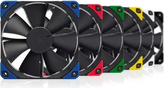 Ventilator za računalniško ohišje 12 cm Noctua NF-F12 PWM, črn