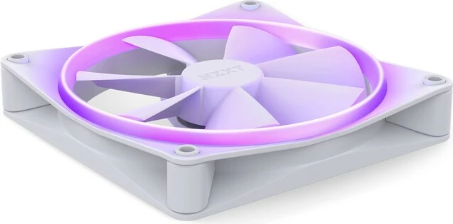 Ventilator 140 mm z RGB osvetlitvijo, NZXT F140, bel