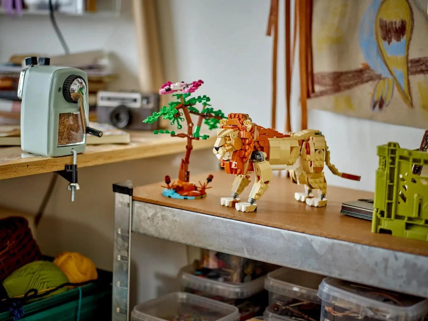 Komplet 3 v 1 LEGO Creator 31150 Wild Safari Animals