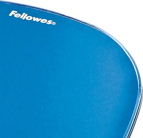 Ergonomski podloga za miško Crystals Gel FELLOWES, modra