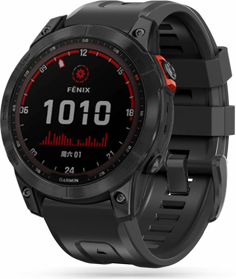 Športni pašček Tech-Protect IconBand za Garmin Fenix 3/5X/3HR/5X Plus/6X/6X Pro/7X, črn