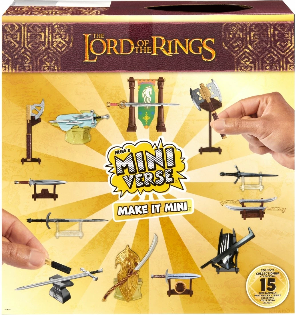 Mini figurice Lord of the Rings, set presenečenja MGA Miniverse