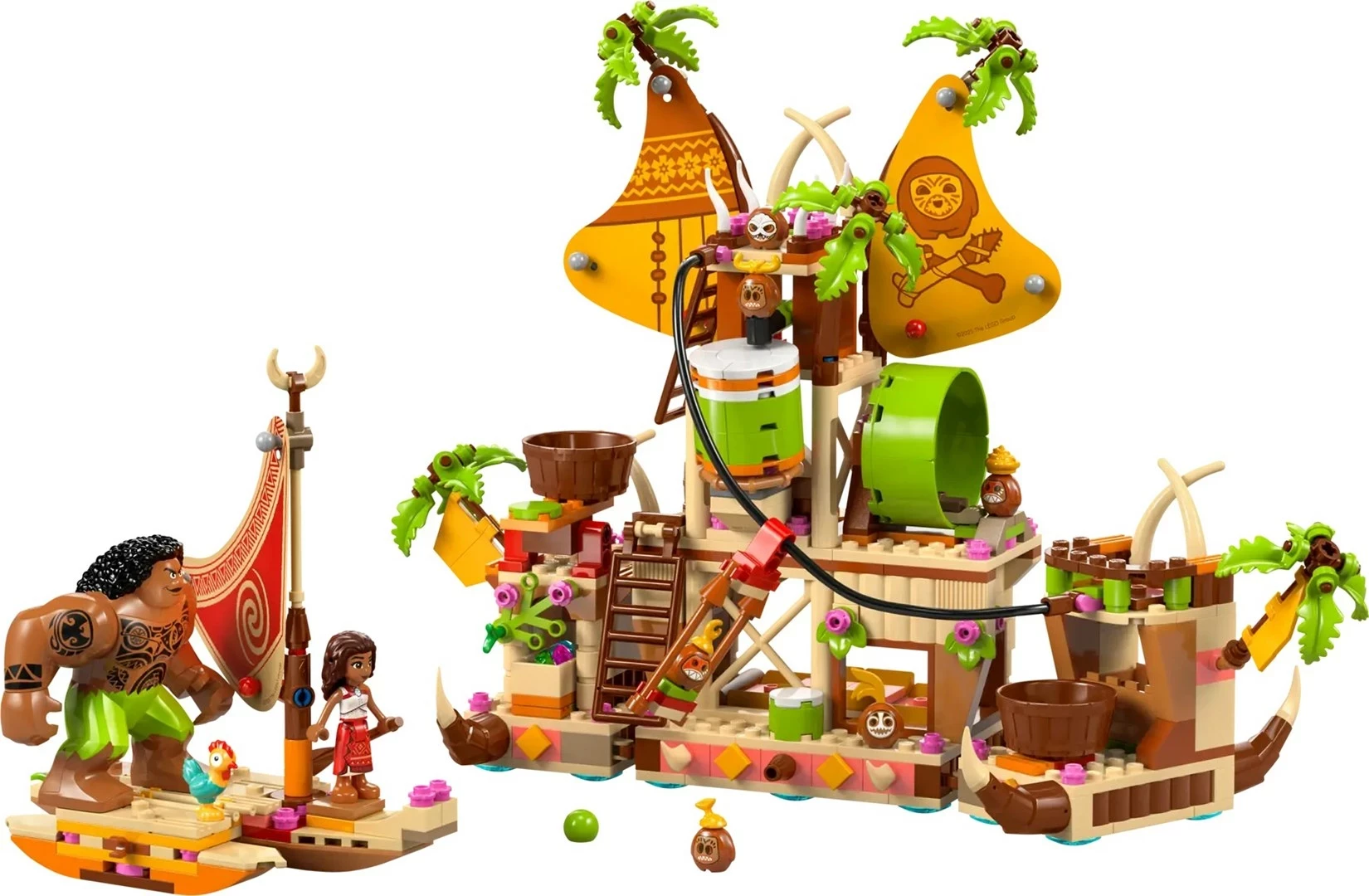 Set za sestavljanje Kakamora Barge, LEGO Disney 43258, 572 kosov