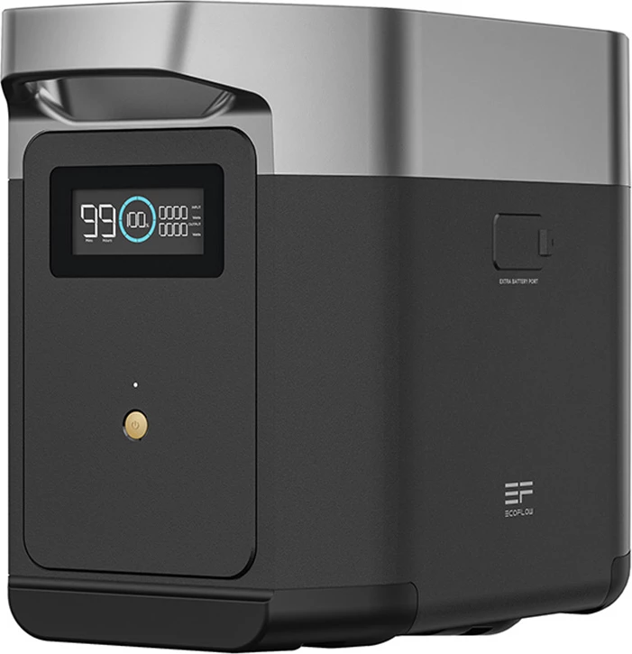 Dodatna baterija za postajo za energijo EcoFlow DELTA 2, 1024 Wh, črna