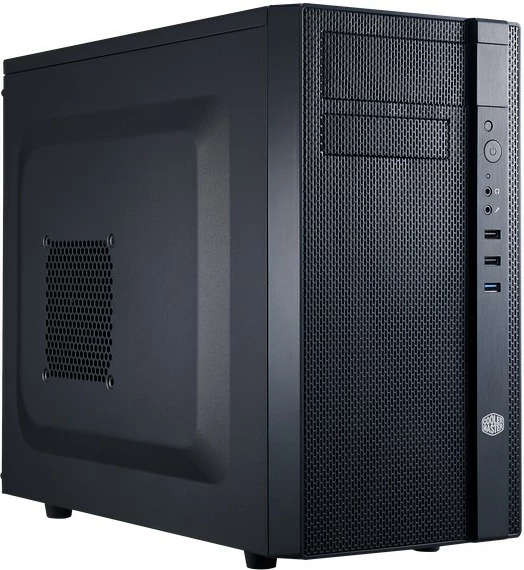 Mini ohišje Cooler Master N200, micro ATX/Mini-ITX, črn