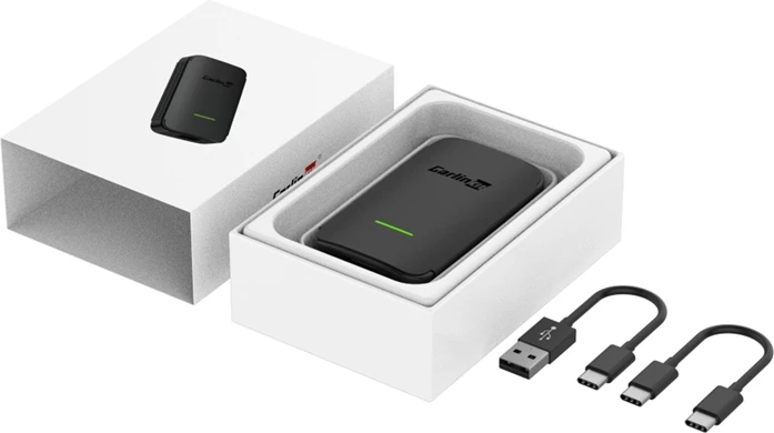 Brezžični adapter za Android Auto Carlinkit CPC200-A2A, črn