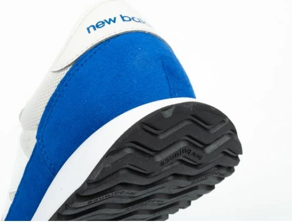 Superge New Balance M MS237PL1, moške, bele in mornarsko modre