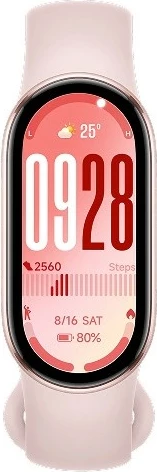 Pameten zapestni pas Mystic Rose XIAOMI Smart Band 10, 1.72" AMOLED, rožnat