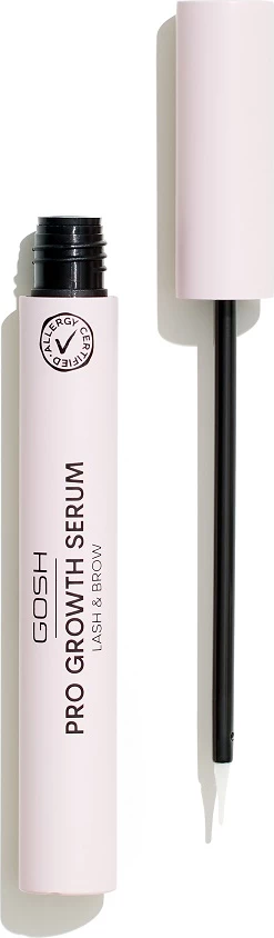Serum za trepalnice in obrvi Gosh Pro Growth, 8 ml