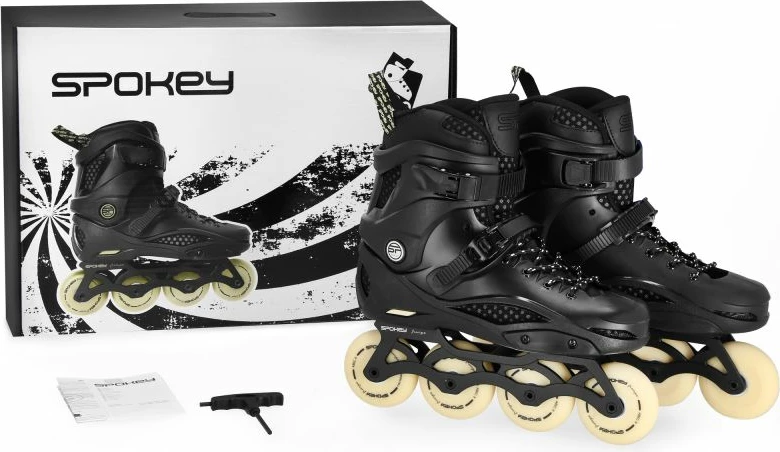 Role za moške in ženske Spokey, črno-žute