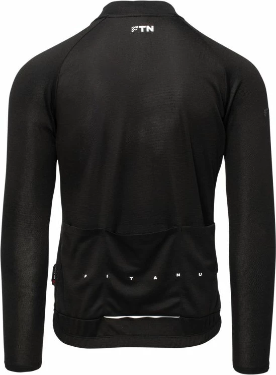 Kolesarska majica Fitanu, črna