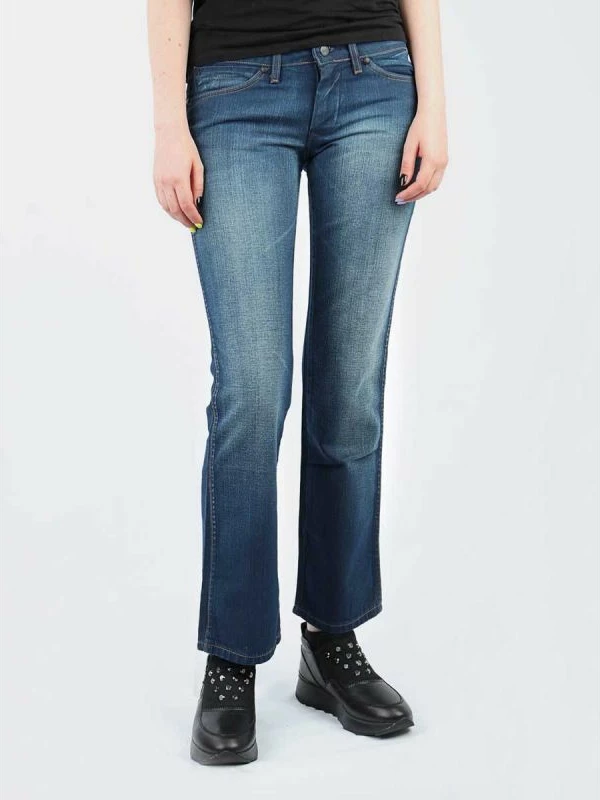 Ženske hlače Wrangler, črne