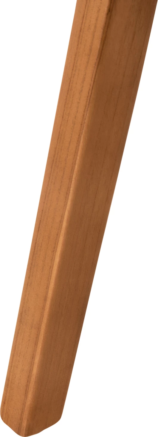 Jedilni naslanjač RIMINI FH9867.02 iz tikovine v naravni-črni vrvi in PU sedežu 60x61x76H cm