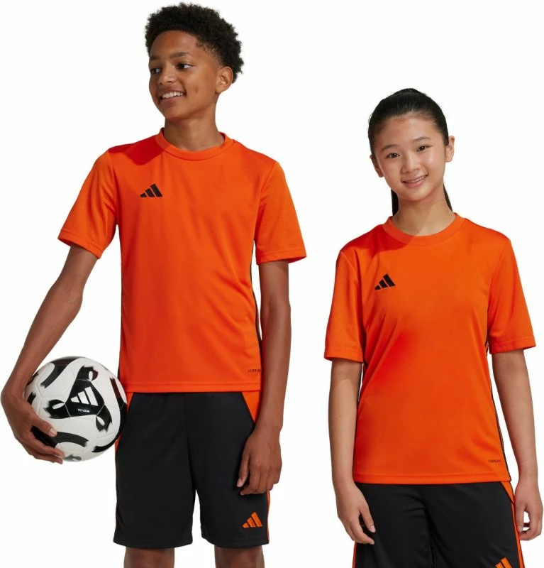 Majica za otroke adidas, oranžna