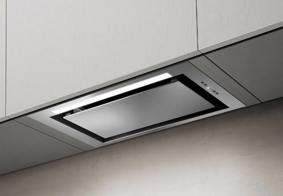 Vgradna napa Elica HIDDEN IX/A/72, 72 cm, krmiljenje na dotik, LED, energijski razred B, 600 m³/h, inox (jeklo)
