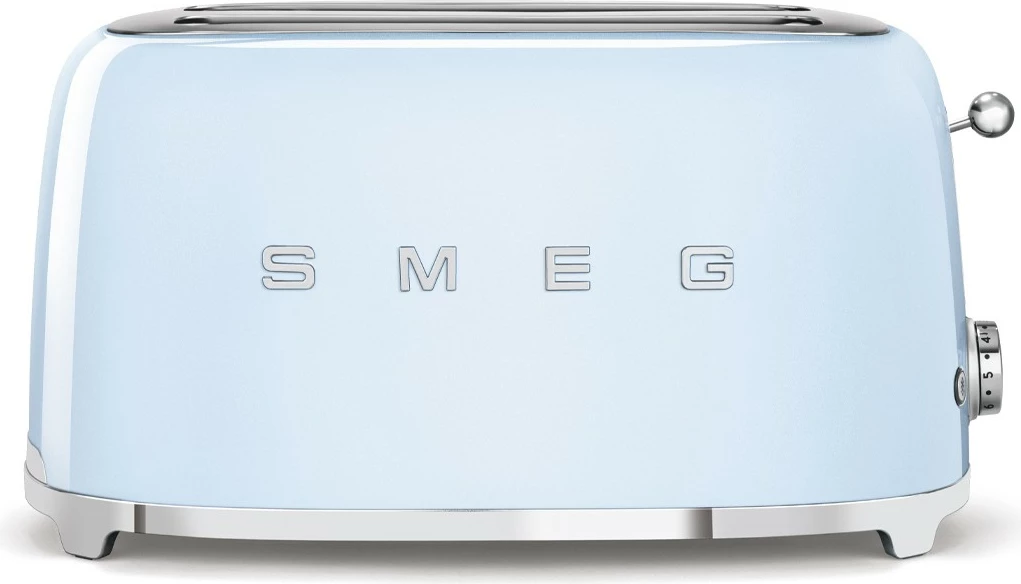 Toster 4 rezine SMEG TSF02PBEU, pastelno moder