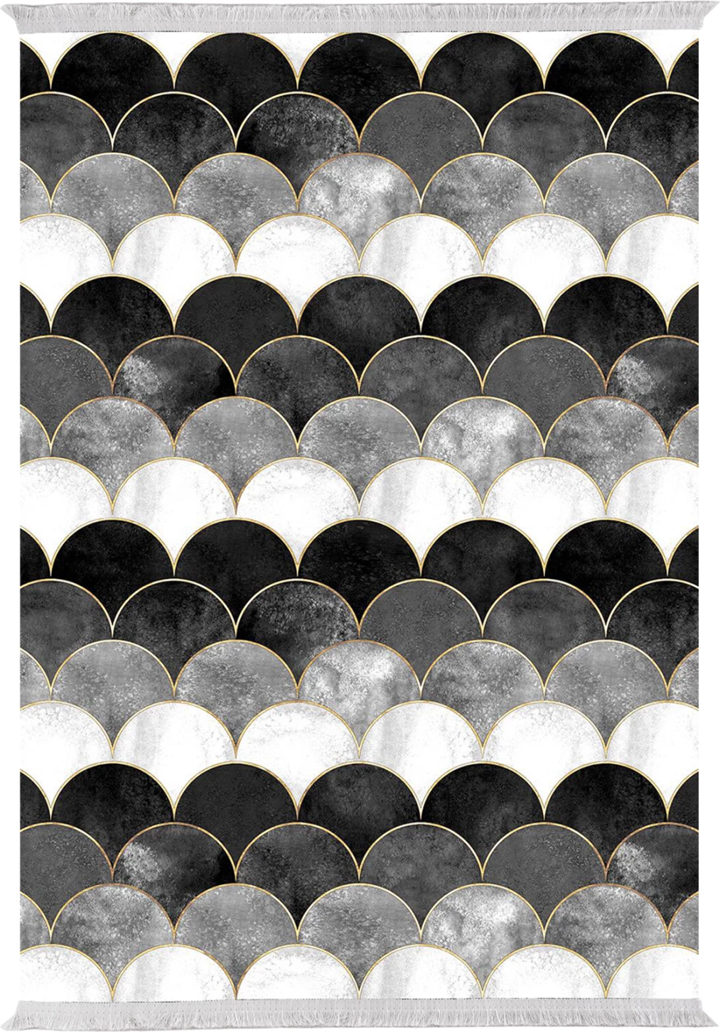 Preproga za dnevno sobo z resicami Josiane FH7675.33 večbarvna 160x230