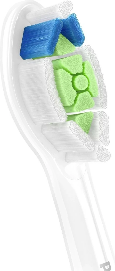 Glava zobne ščetke, Philips Sonicare Optimal White HX6064/87, združljive s snap-on, BrushSync, bela, komplet 4 kosa