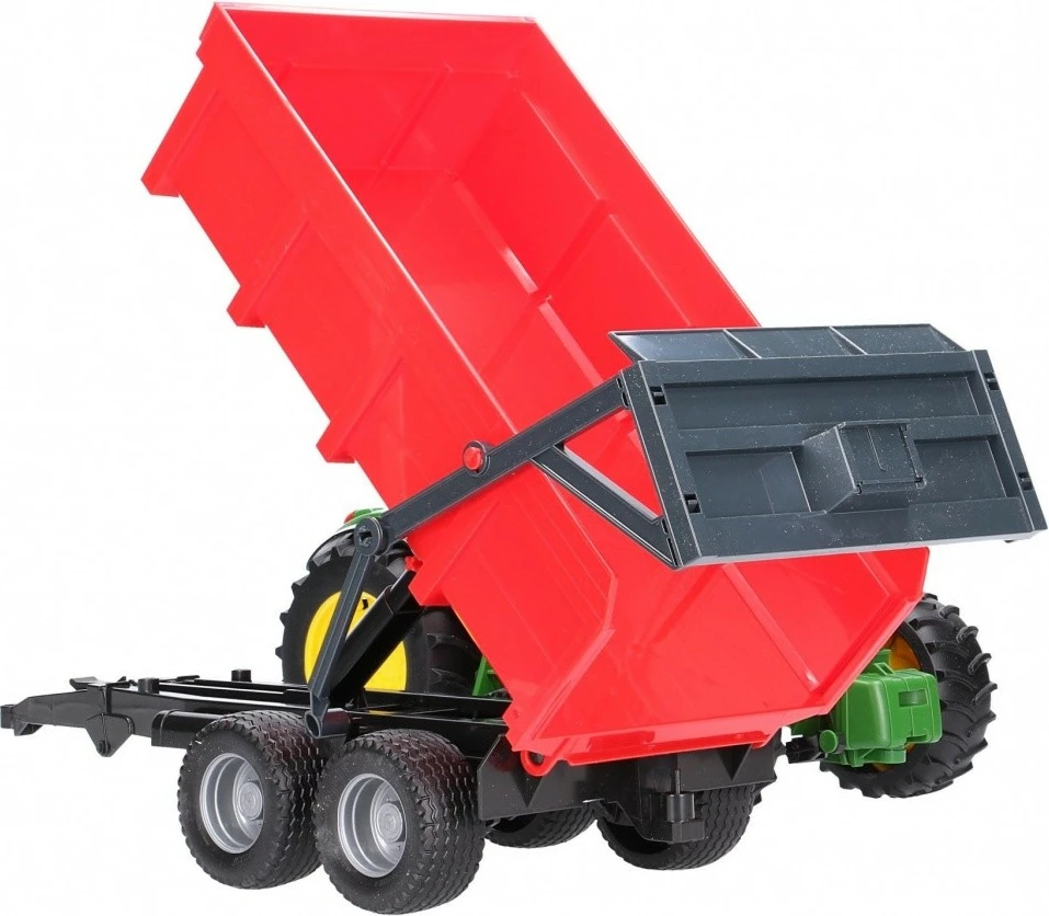 Igralni traktor z vlečno prikolico, John Deere 6920, 1:16, zelen/rdeč/rumen