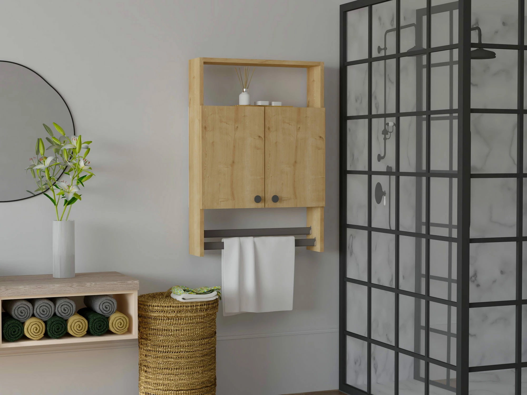 Kopalniška omarica Hanah Home Ela, safir