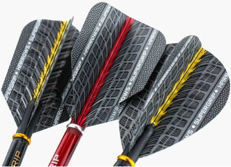 Pendice za puščice, Harrows, večbarvne