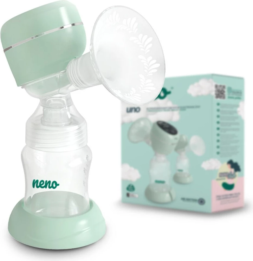 Električna prsna črpalka neno UNO 150 ml, zelena