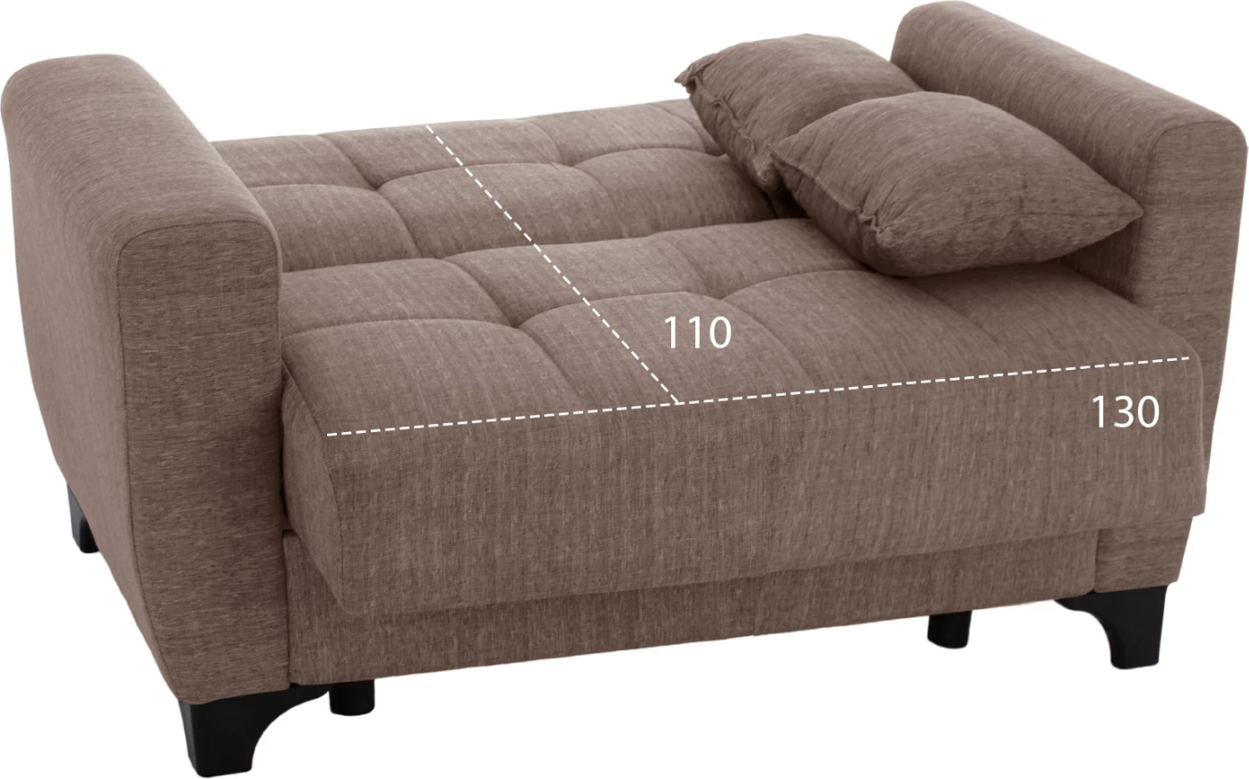 Komplet kavčev FH11748.02 trosed in dvosed, bež