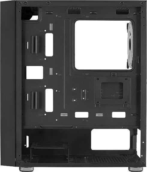 Namizna ohišje PGS Graphite-G-BK-v2 FRGB, Aerocool, črno