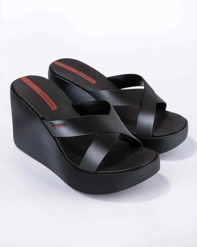 Natikači Ipanema Colore Fem, črni