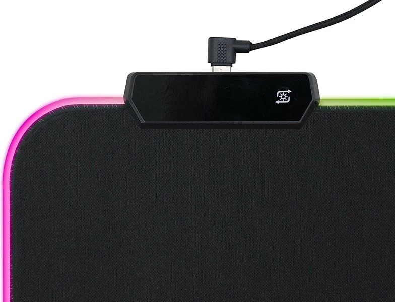 Velik mauspad z RGB osvetlitvijo Tracer GameZone Maxi, 80 x 30 cm, plastika