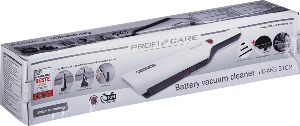 Ročni sesalnik ProfiCare AKS 3102, antracit, bel