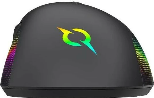 Ergonomski igralni miš Aqirys PHOENIX, RGB, črn